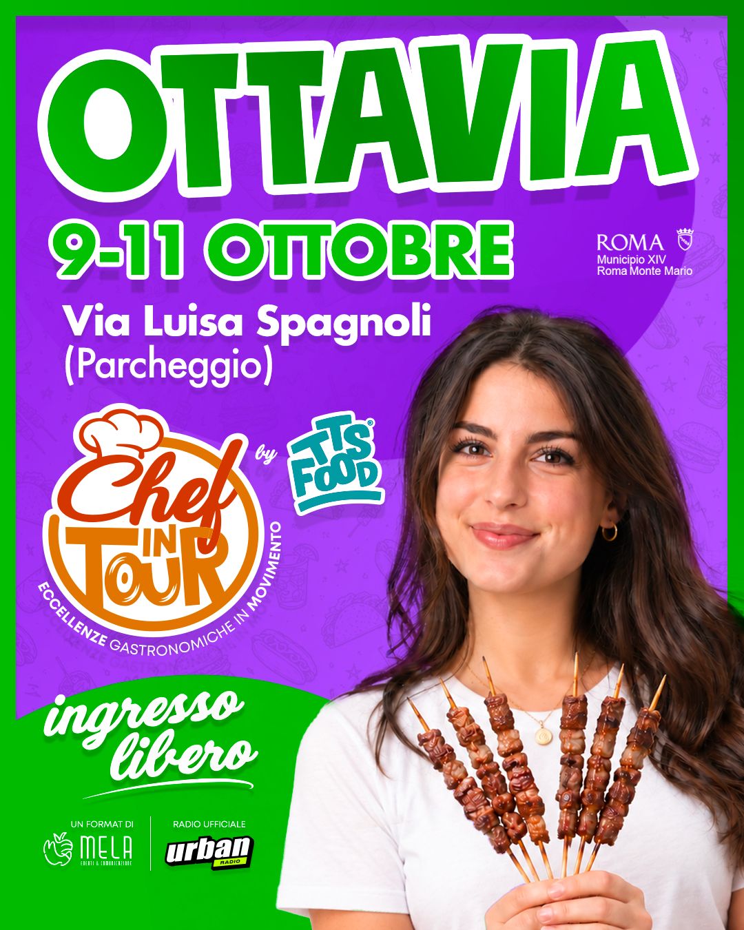 CHEF IN TOUR<br>il nuovo format<br>by TTS FOOD®