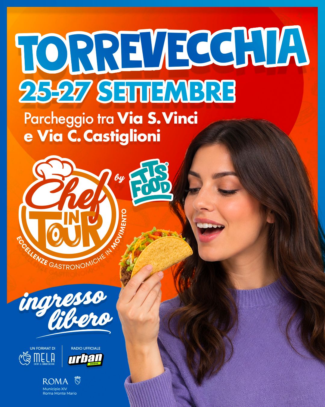 CHEF IN TOUR<br>il nuovo format<br>by TTS FOOD®