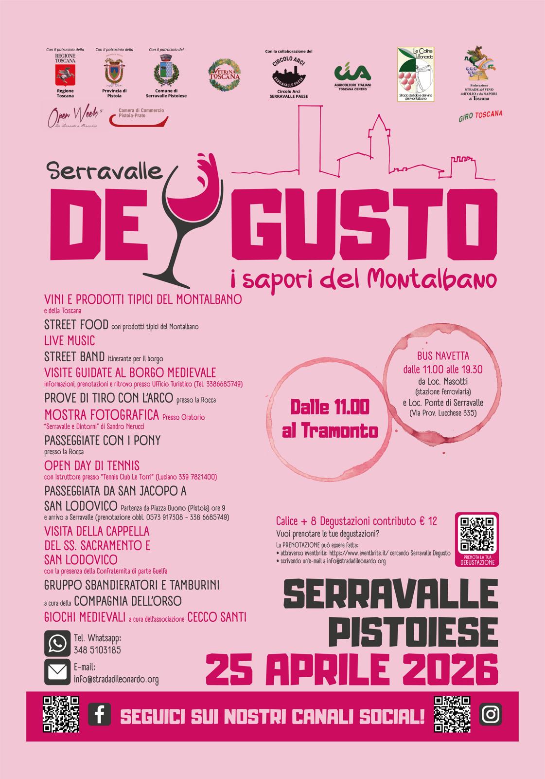 A Serravalle, tornano<br> i Sapori del Montalbano