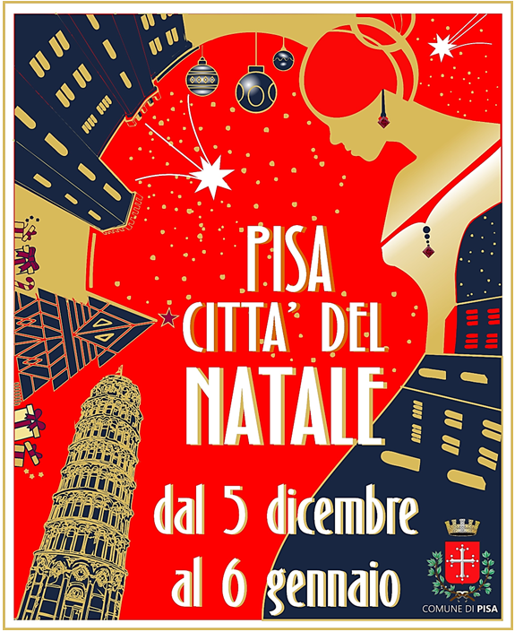 Uno straordinario<br>cartellone di eventi<br>accende il Natale di Pisa  